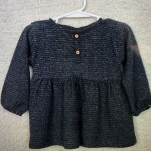 Cozy Gray Kids Blouse